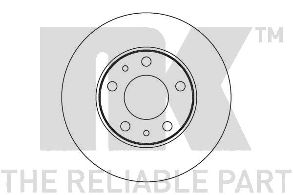 NF PARTS Тормозной диск 209944NF